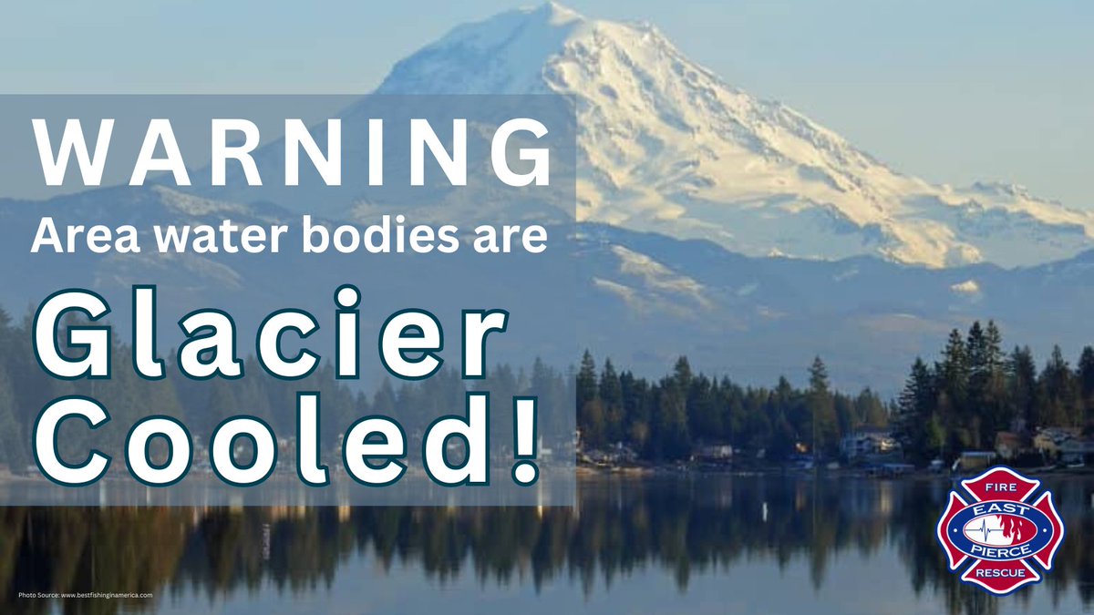 Hitting the water for this weekend's warm weather? Chattering teeth, shivering, or blue lips when swimming are reminders to get out of the water and rewarm. Even if the air is hot, the water is still COLD.