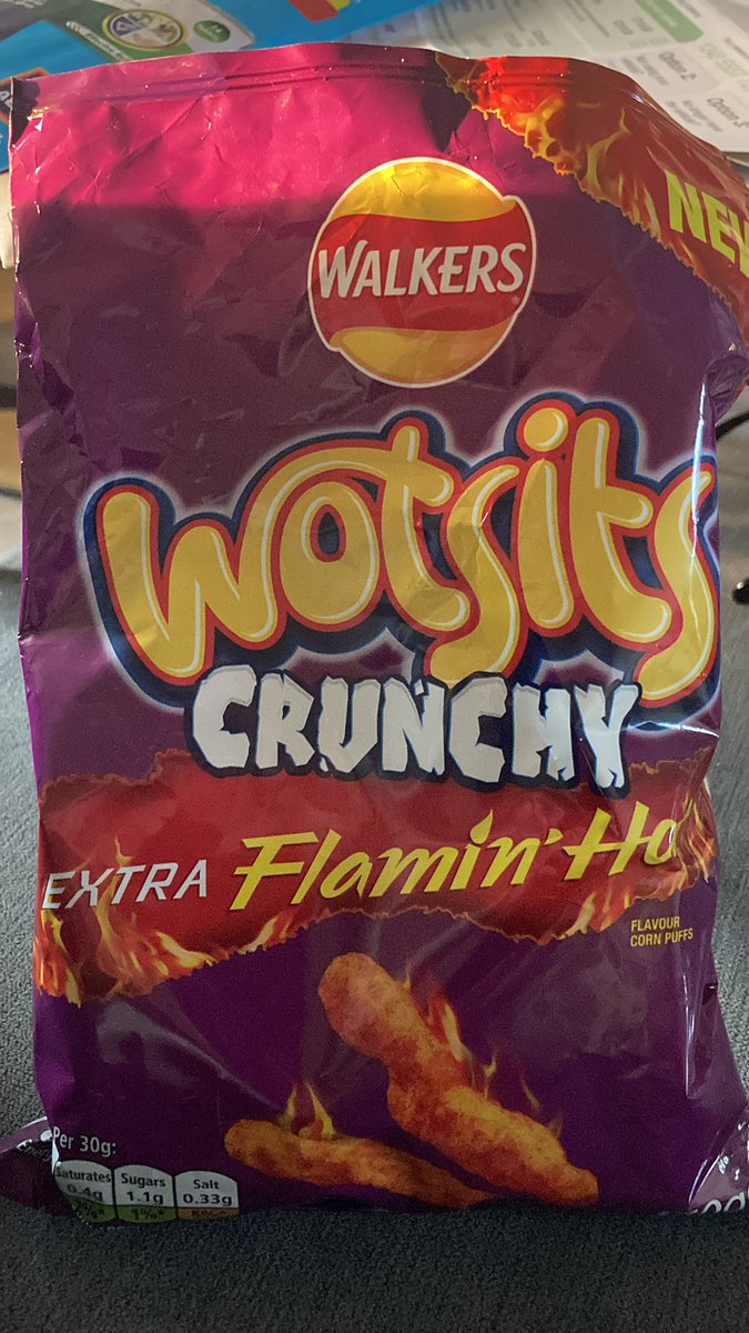 Crisp review: Pleasantly hot. Very moreish.