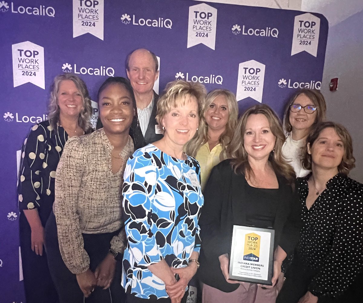 We're proud to announce that we've been named a 2024 @TopWorkplaces by @indystar! A big thank you to all of our employees, who helped make this happen. Read more here: rb.gy/jhb4sl

#TeamIMCU #PeopleHelpingPeople #EmployeeEngagement #CultureMatters #TopWorkplace
