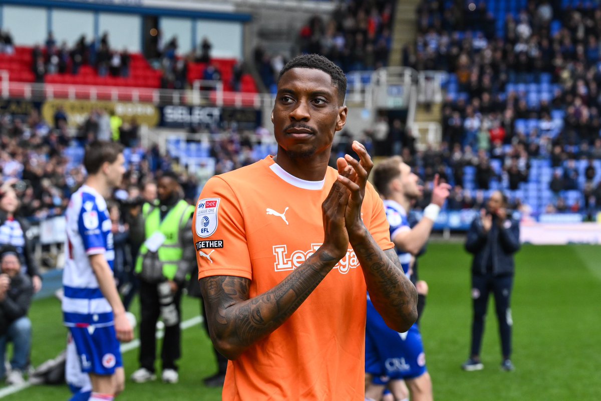 Thank you @BlackpoolFC family for all the memories and your support over the past 4 seasons🧡🍊