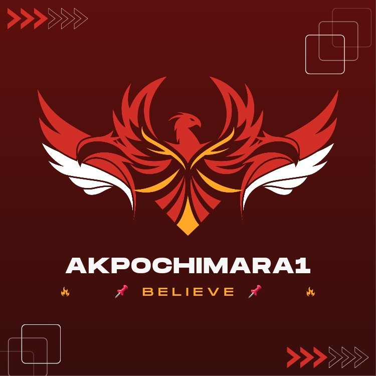 @Akpochimara1 I made these two logo for you boss @Akpochimara1 . I hope you will get to live them