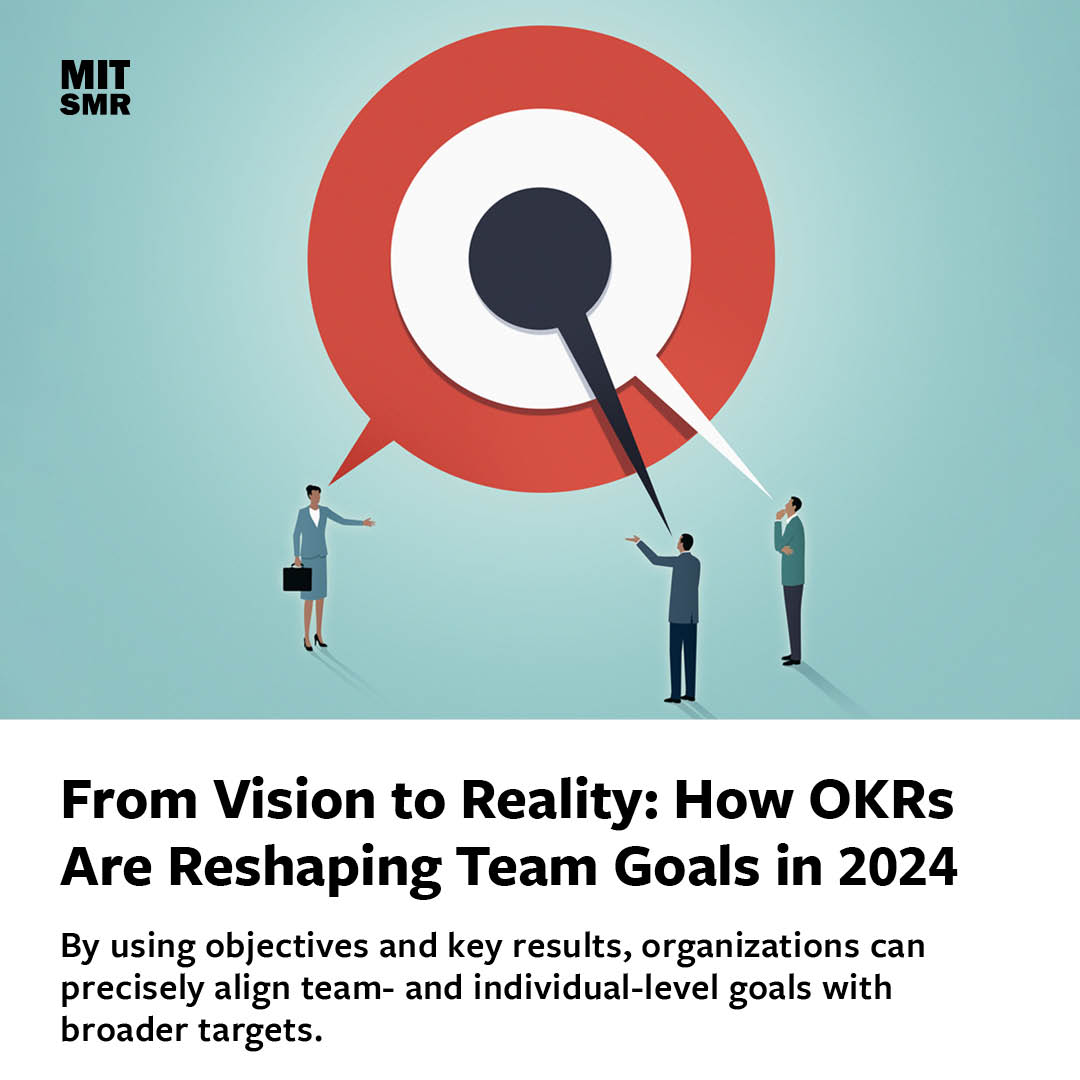 Why distinguishing team-level OKRs from organizational goal setting is crucial. @Drbenlaker ▶️ mitsmr.com/4b4m6u5