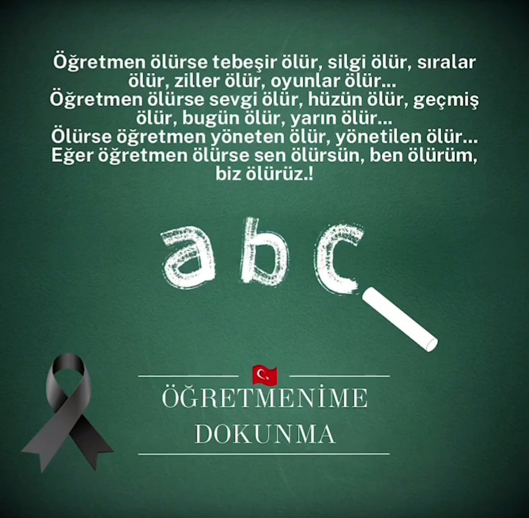 Daha fazla ölmemek için #EğitimdeŞiddeteHayır
