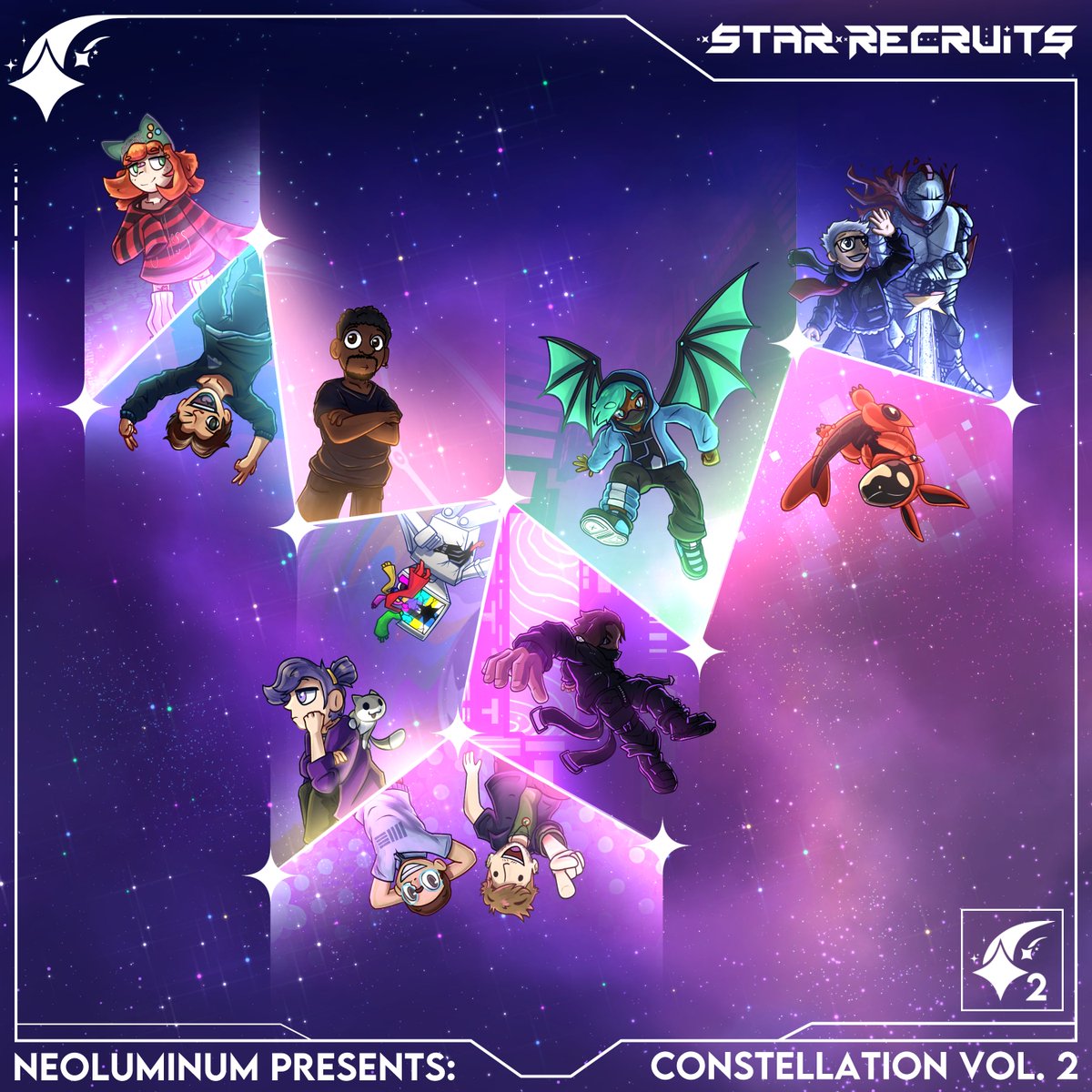 Neoluminum: Star Recruits - Constellation Vol. 2 (OUT NOW)

feat:
LUNARR, <a href="/TeksomaLIVE/">@teksoma.bsky.social</a>, <a href="/tf_bounds/">✨TF✨</a>, <a href="/laserraven/">Rebouz</a> &amp; Vambrace Music, @OlavToft01, <a href="/nuik_music/">NUIK</a>, <a href="/arythmaofficial/">Arythma</a>, <a href="/CloudNinjaEDM/">Kumo 🐲 🔜EVO2025</a>, <a href="/rezzich_/">rzch</a>, <a href="/uplocksmusic/">UPLOCKS</a> &amp; Seven