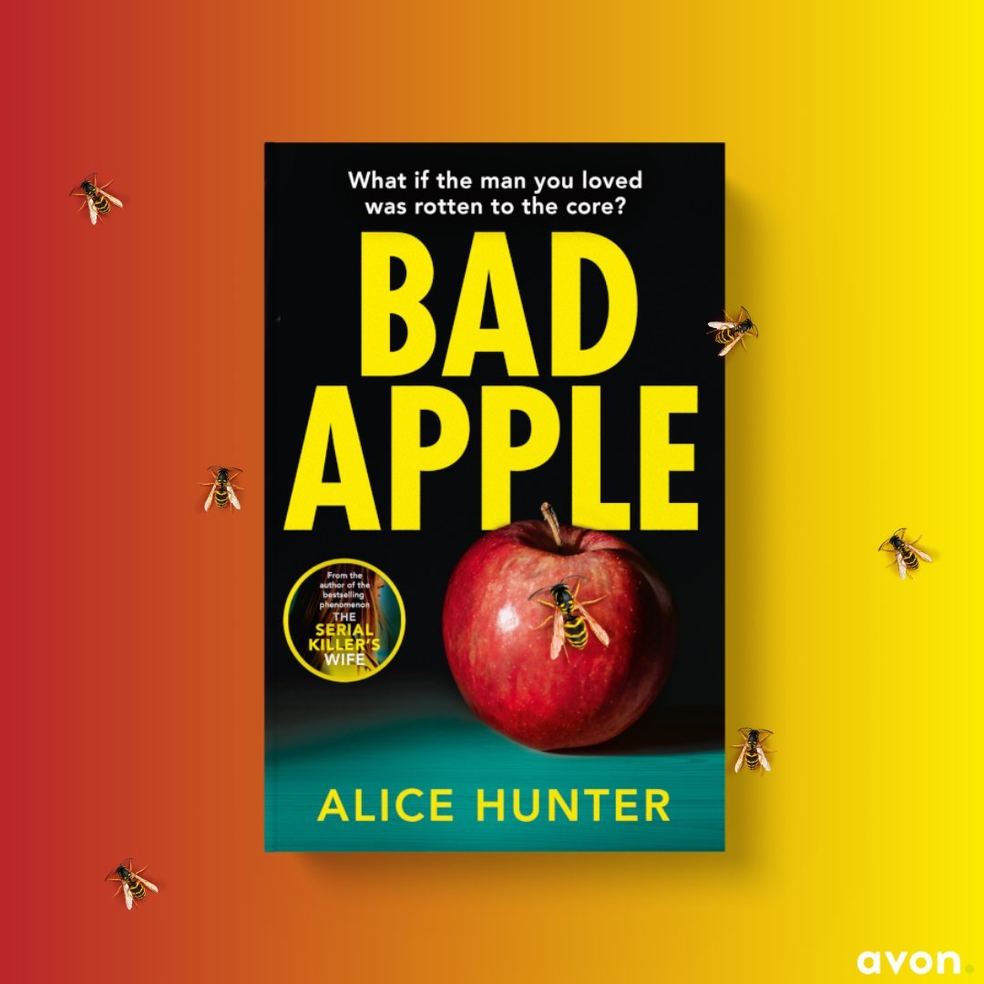 A very Happy #PublicationDay to the wonderful @Alice_Hunter_1 🎉🍾🥂🥳

Don't miss this gripping psycholgical thriller if you like your #fiction on the dark side! 🍎📚😱

#BadApple 

#thrillerbooks 

@AvonBooksUK