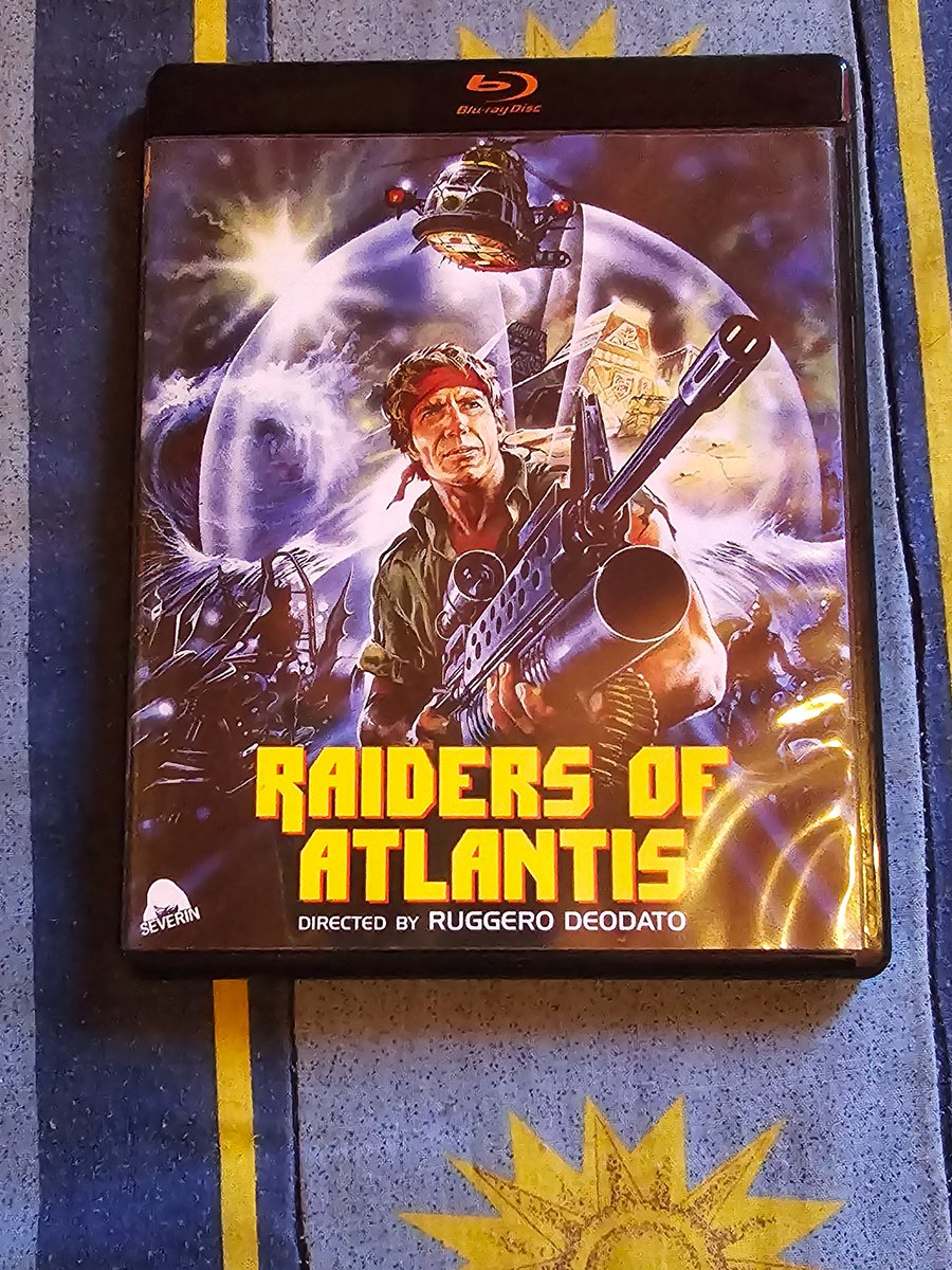 Tonights movie - Raiders of atlantis (1983) from @SeverinFilms #PhysicalMedia #RuggeroDeodato
