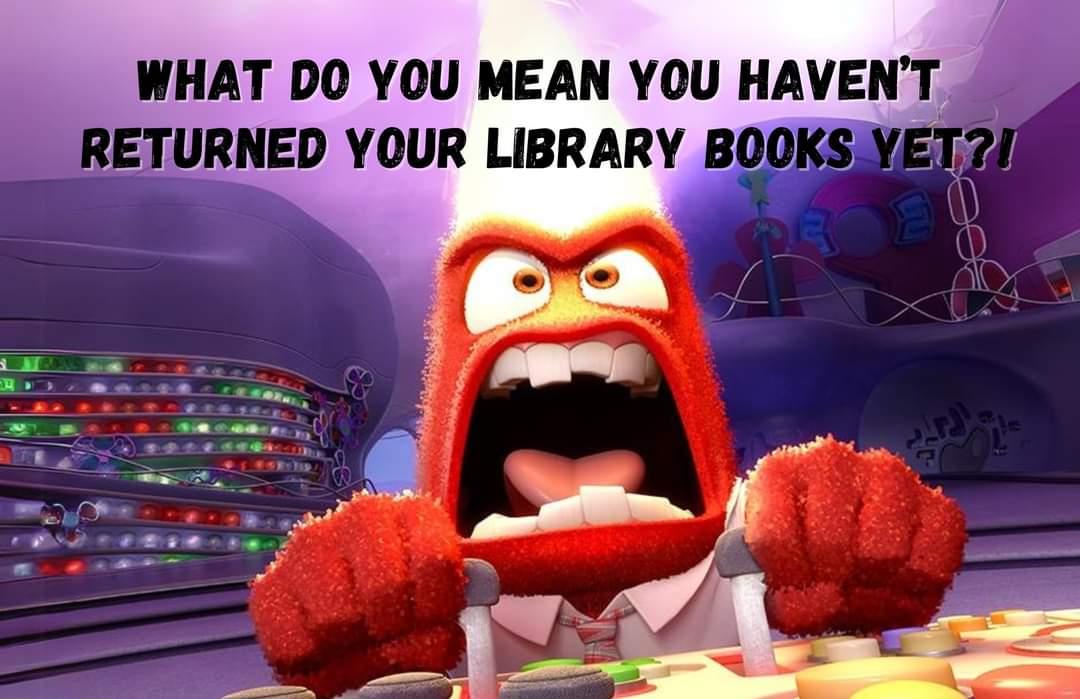 GENERALS! The last day to turn in library books is May 17th! Get those books in! 📚