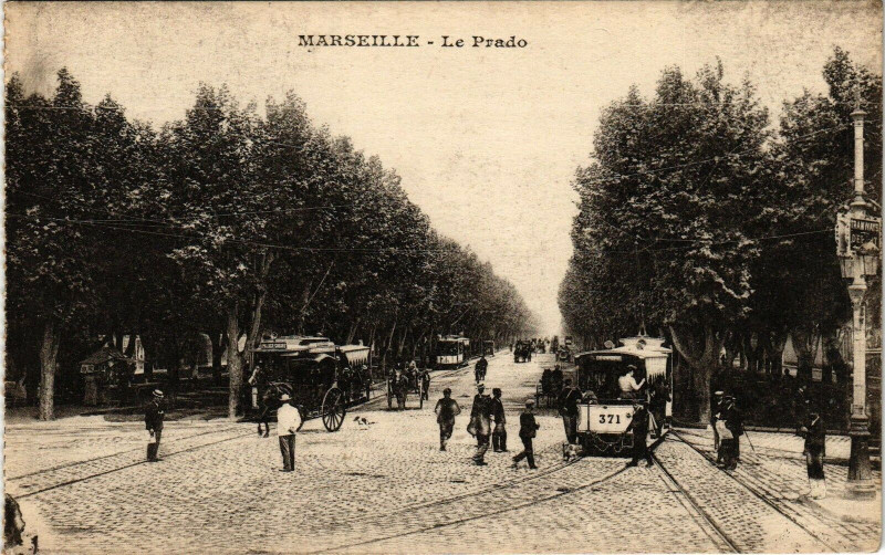 Marseille-Le Prado à #Marseille #CartePostaleAncienne 👉 cartorum.fr/carte-postale/…