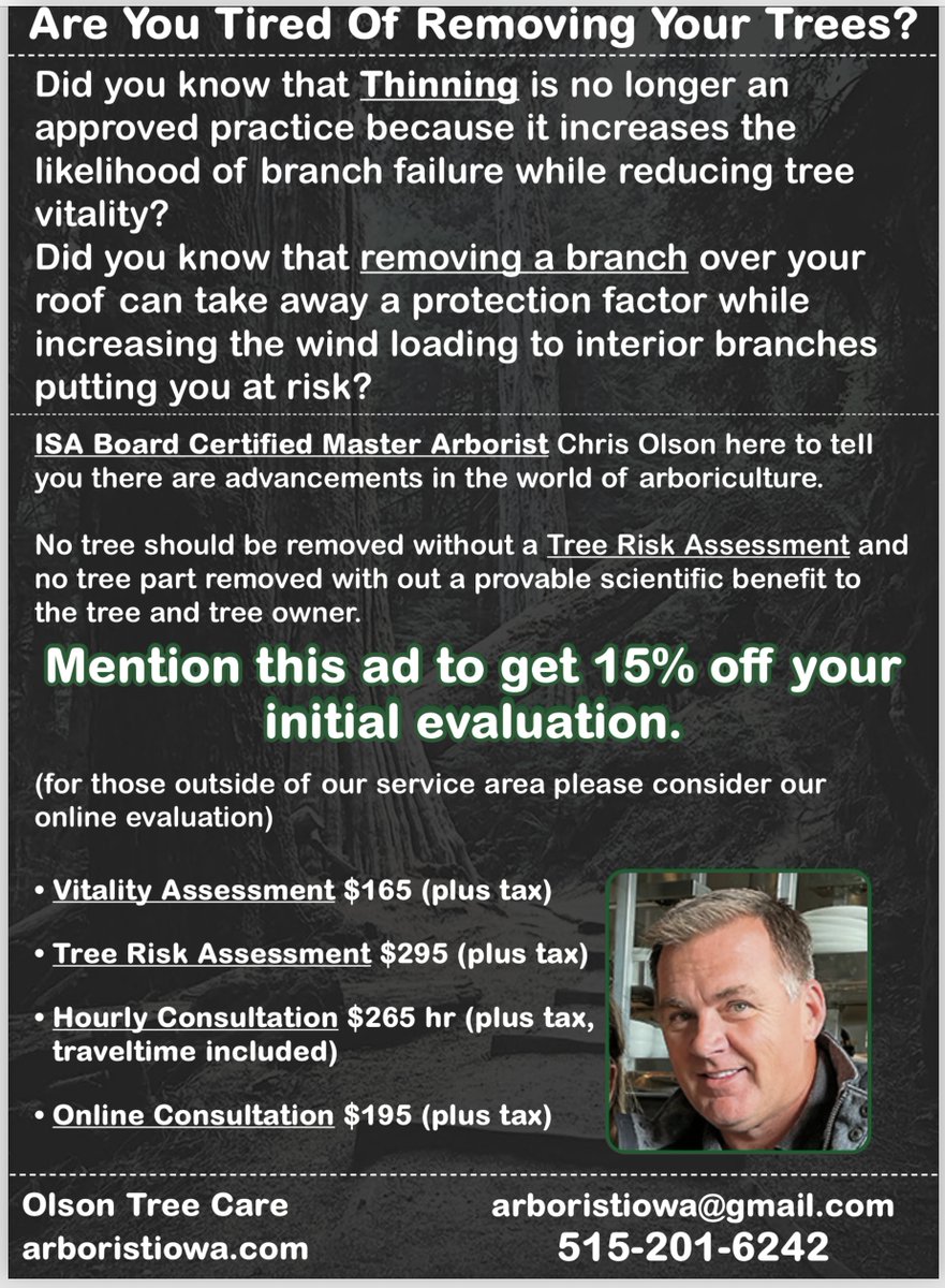 OlsonTreeCare's tweet photo. Twitter X Special Discount! https://t.co/XltiUTly0Z