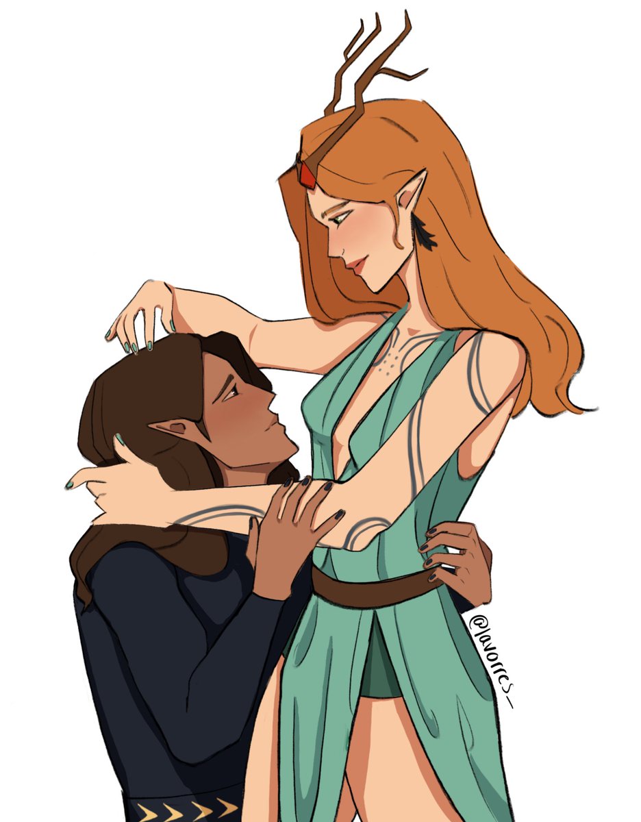 reposting my favourite vaxleth fanart i’ve done to celebrate the fact that i’m gonna get to see these dorks kiss soon in season 3