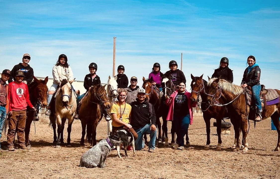 Pleased to share we've had our best winter yet with our first riding arena and after-school projects underway + more schools interested in joining Sage to Saddle! Thank you for your continual support. Can't wait for summer rides! @Giveth #NativeYouth $GIV