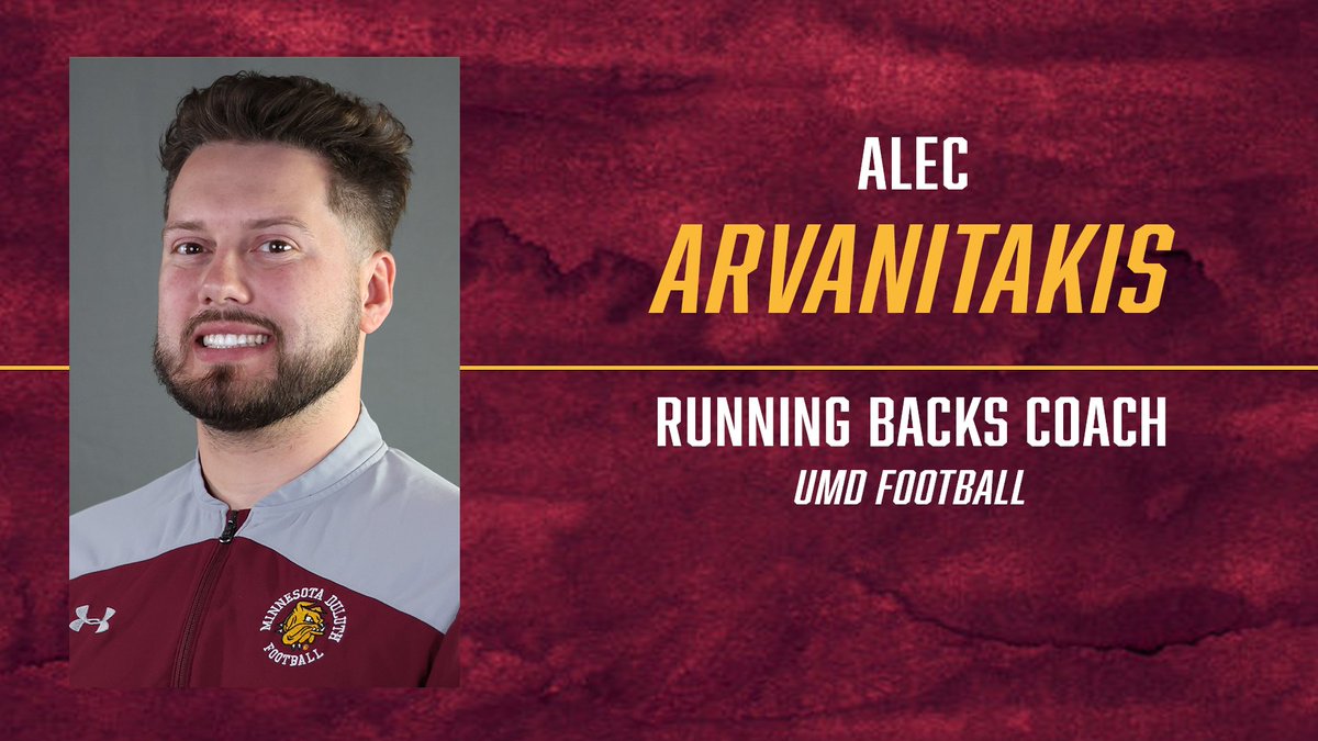 .@UMD_Football Names Alec Arvanitakis New Running Backs Coach More on Arvanitakis: umdbulldogs.com/news/2024/5/7/…