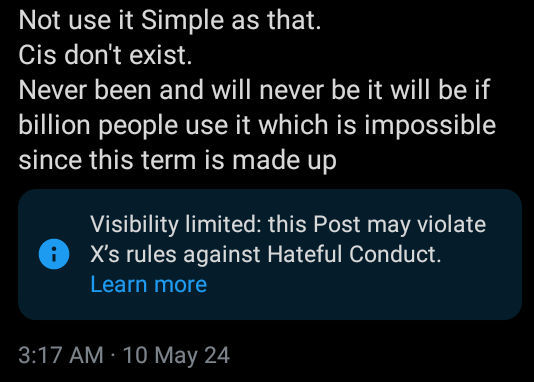 observer_hidden's tweet photo. @iriscal @GiveMeBanHammer Not use it Simple as that.
Cl s don't exist. 
Never been and will never be it will be if billion people use it which is impossible since this term is made up

Also Cl s is banned in Twitter https://t.co/PC8IOUTJTW