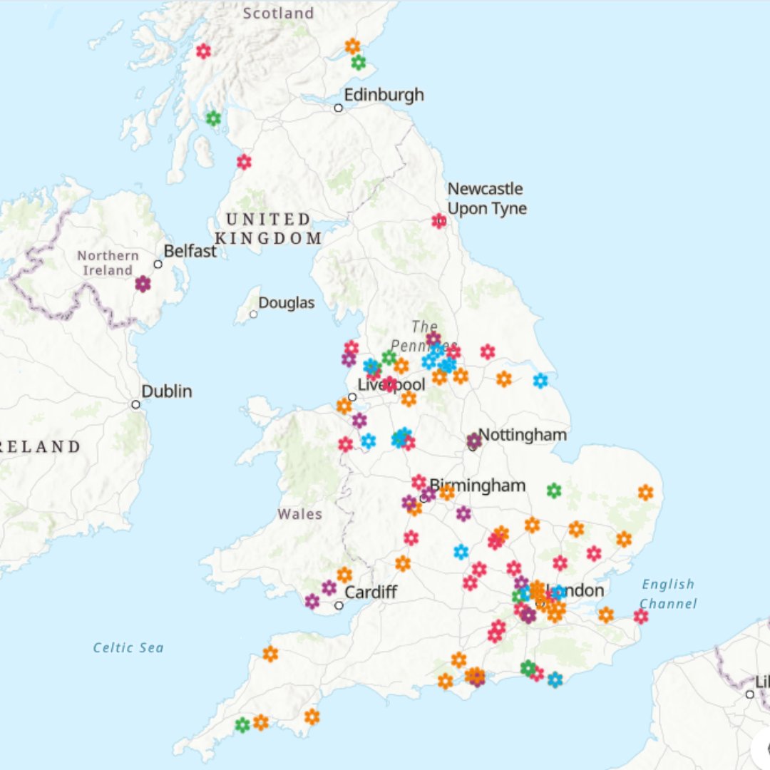 The sun has finally arrived ☀️ Things are warming up for the Big Seed Sow and our interactive map is now live! 🗺️ Check out what groups in your local area are up to and pop your school on the map today. rhs.org.uk/growwithit #RHSGrowWithIt