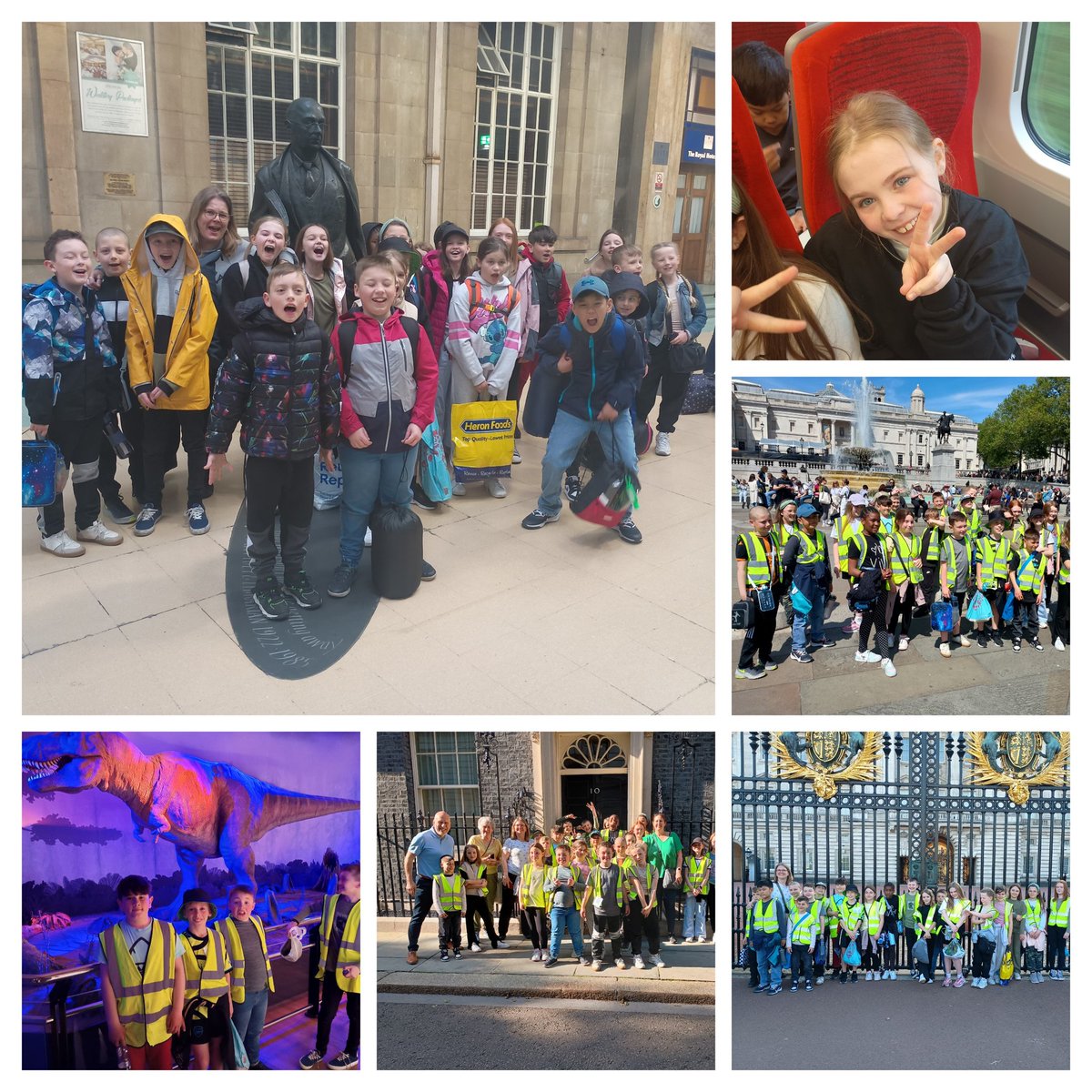 A fantastic couple of days with Yr5 @AinthorpeSchool on their London kip on a ship experience sleeping on HMS Belfast, we have walked miles and seen all the famous sights on a river Thames cruise, we've visited NHM, Parliament, the Tower of London and visited the famous door.