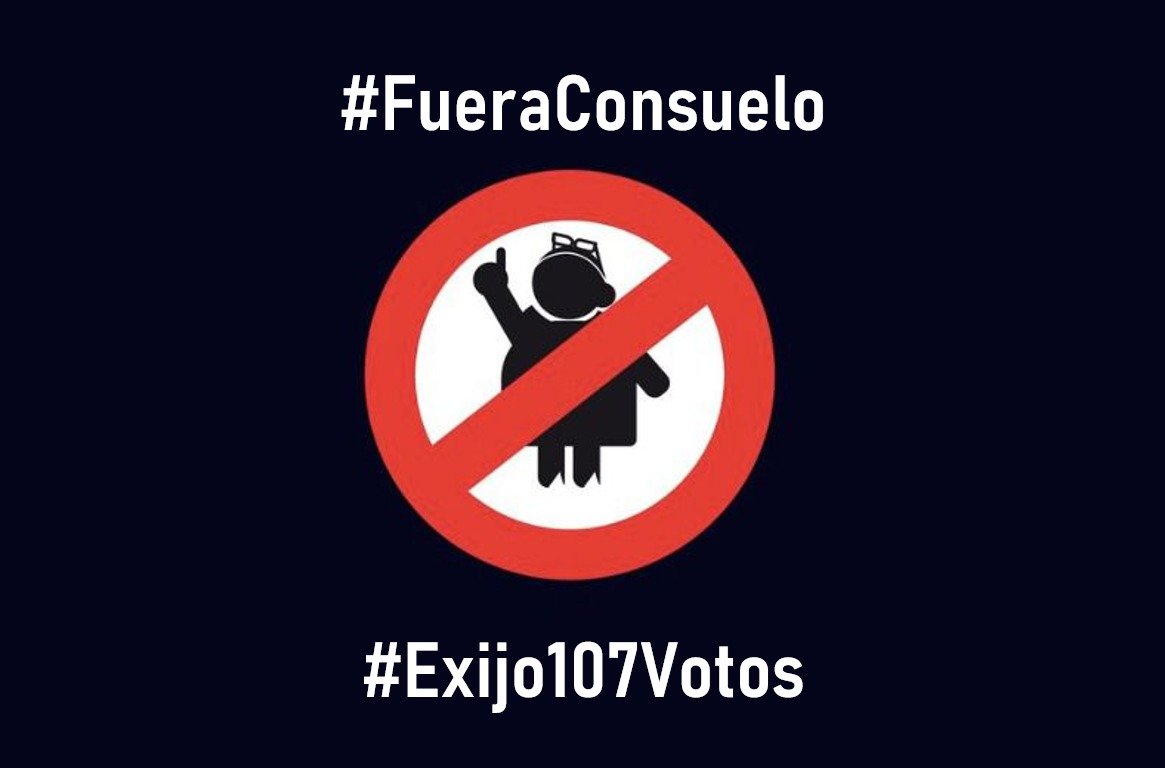 #FueraConsueloCorrupta