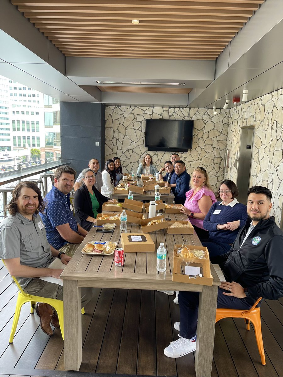 p12innovation's tweet image. Kicking off our #CAMSCS in-person Steering Committee event. Ready 4some awesome learning & ideation!
@MrRodGarcia @DrSonal_EDU @rebechnology @amalong @MCAETorg @kat_goyette @RudyChem @techiethompson @choangy1 @MathImagination @DrSharisaChan @sharistaub @shGlantz @dhenderson_sci