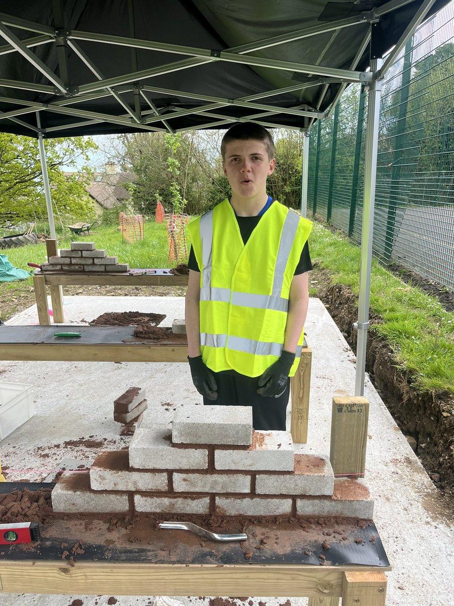 Week 2 of our new construction based alternative provision gets underway tomorrow. 

Take a look at the bricklaying skills developed in just one session.