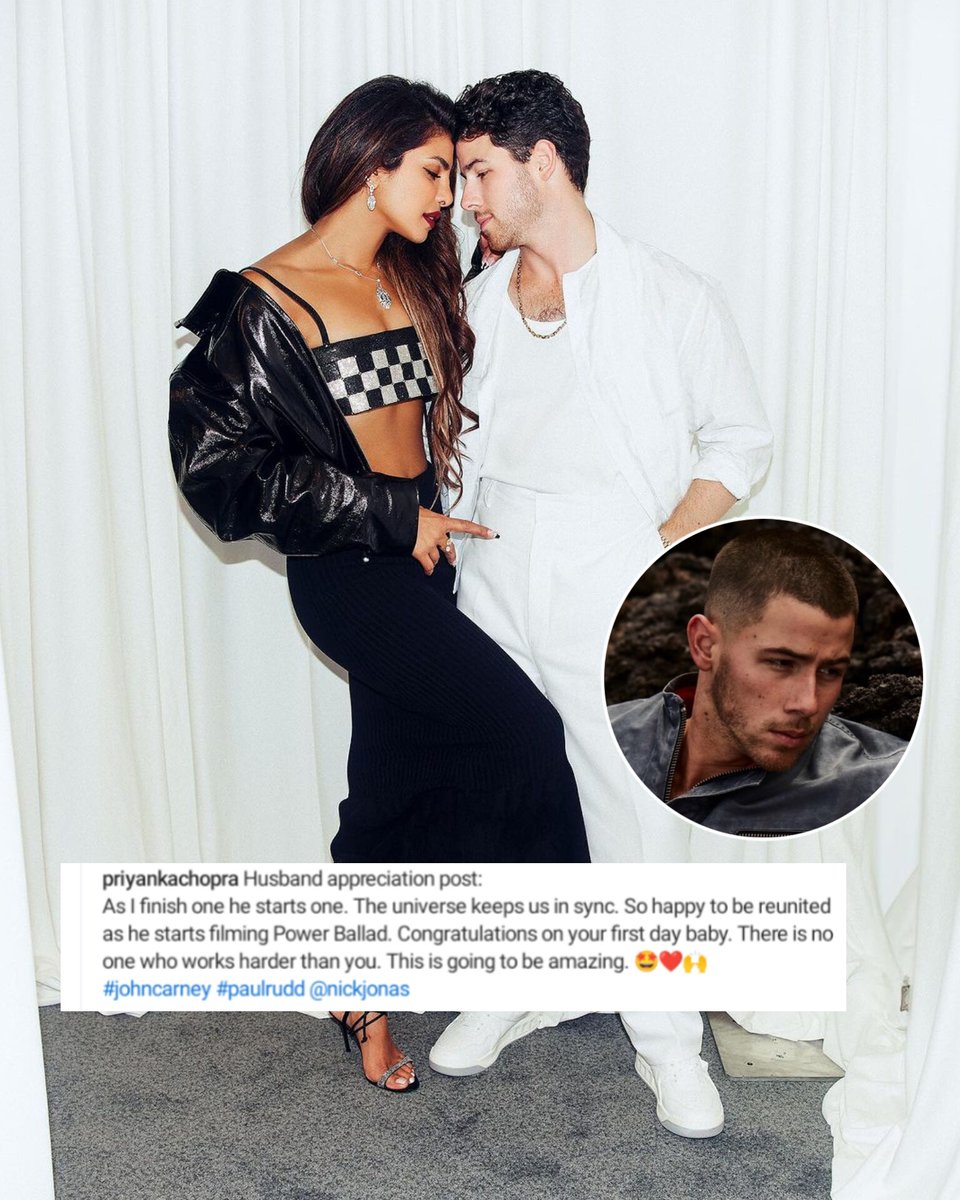 Awww!! Priyanka Chopra shares a cute note for husband Nick Jonas 😍❤️

#PriyankaChopra #PriyankaChopraJonas  #NickJonas #GlamourAlert