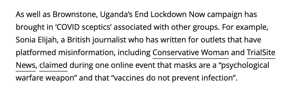 So proud to be mentioned in this 2022 hit piece (along with @jeffreyatucker and @ClareCraigPath) from the George Soros funded opendemocracy.net I was right about masks and the Covid 'vaccines.' opendemocracy.net/en/5050/us-con…