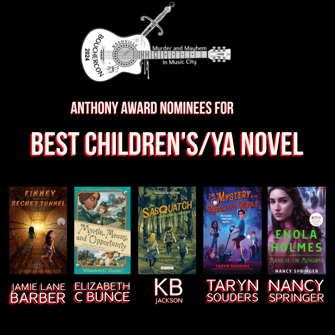 I am THRILLED to learn The Mystery of the Radcliffe Riddle has been nominated for an Anthony Award in the Best Children's/YA novel category! Thank you so much for this honor! #mystery @SINCnational @Sourcebooks @MWAFlorida