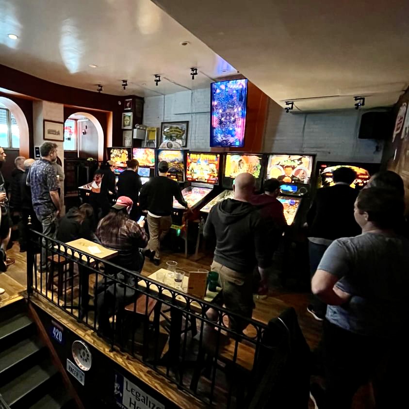 Now that's a pinball tournament for ya!  Have yours at Gebhard's, or just come play solo. We got the machines, the beverages, and the food!  WE OPEN AT 3pm
#gebhardsbeerculture #craftbeer #craftkitchen #upperwestside #bottleshop #beer #beerlovers #pinball #pinballlife #pinballbar