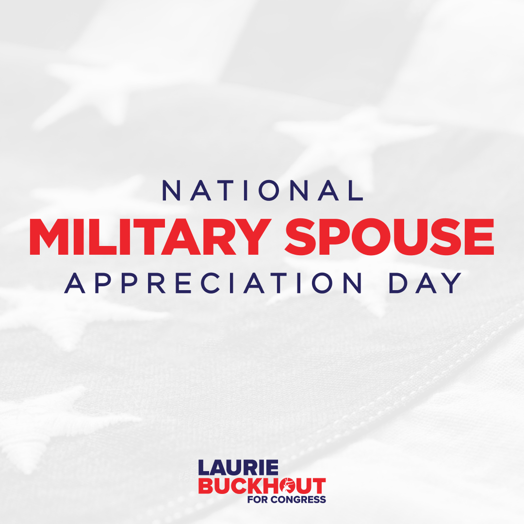 Today and always, may we honor the immense sacrifice and commitment of military spouses around the world.

They are the unsung heroes of our nation’s military! #NationalMilitarySpouseAppreciationDay