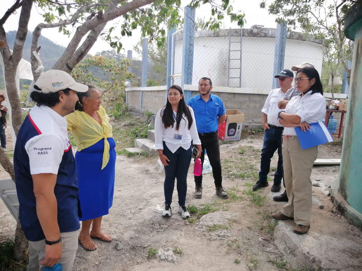 Rehabilitación del sistema de agua de las comunidades de La Laguna y San Nicolás, municipio de San Francisco del Valle, Ocotepeque, a través del Proyecto HASS, con el apoyo de USAID/BHA, beneficiando a 150 familias. @USAIDHonduras @G_Communities @USAIDSavesLives