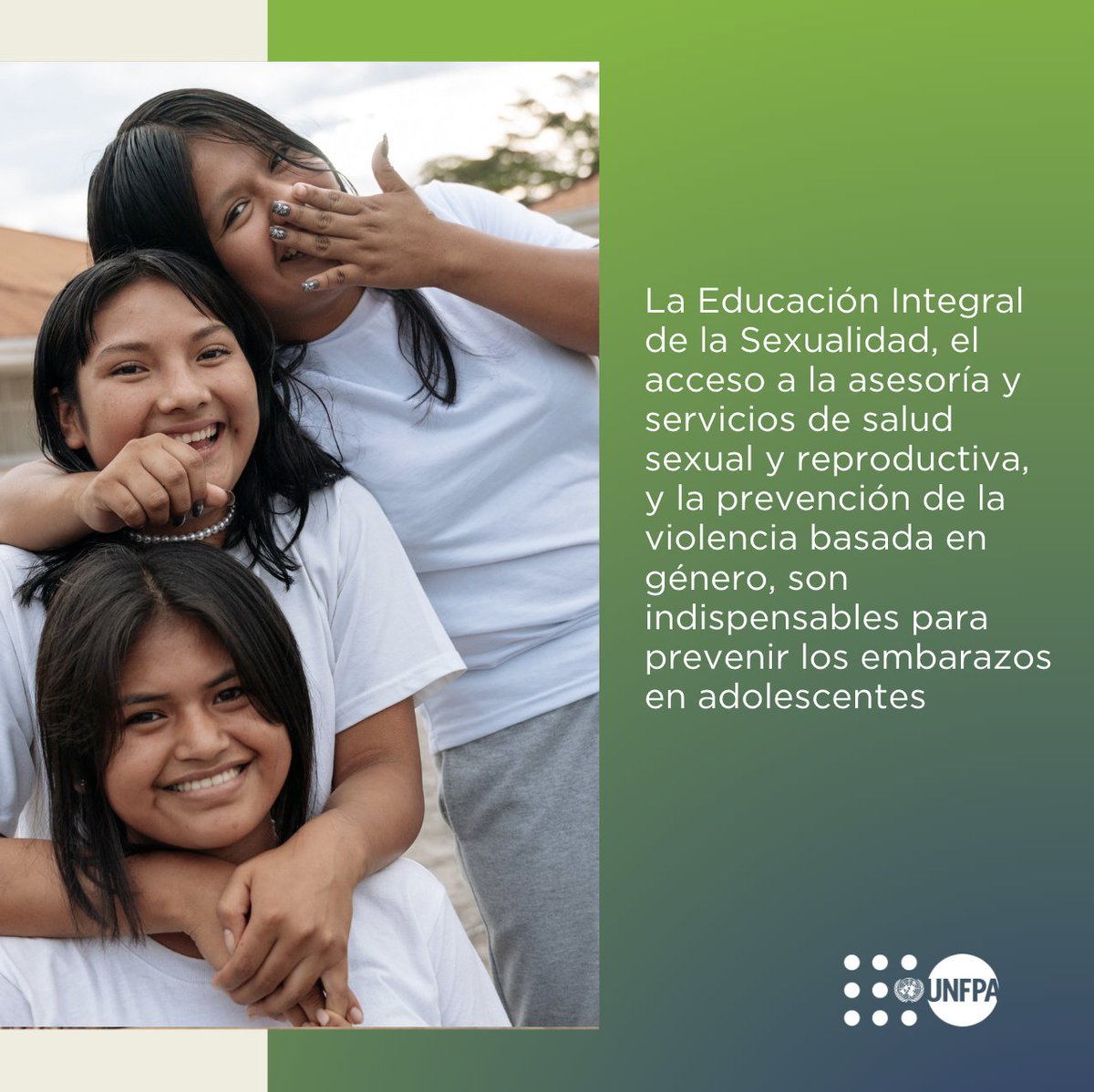 🧡 La educación integral de la sexualidad prepara a la juventud para una vida segura, productiva y plena en un mundo donde las ITS, los embarazos no planificados y la violencia basada en género, son un riesgo para su bienestar. Conoce más: unf.pa/3W55yNl @UNFPAecuador