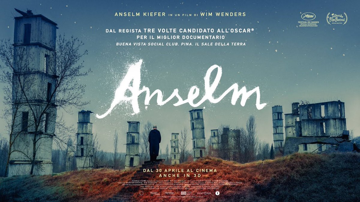Gran bel documentario, fa una bella disanima sulla figura di Anselm Kiefer. #Anselm #ArteContemporanea