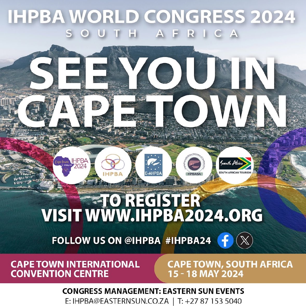 Looking forward to #IHPBA2024 #CapeTown 🇿🇦! Meeting up with old and new friends and exciting new evidence RCTs to be discussed! Incl DIPLOMA-2 trial results and newest in #pancreas #liver #biliary #cancer #surgery #robot #laparoscopy #neoadjuvant #pancreatitis ➡️program now…