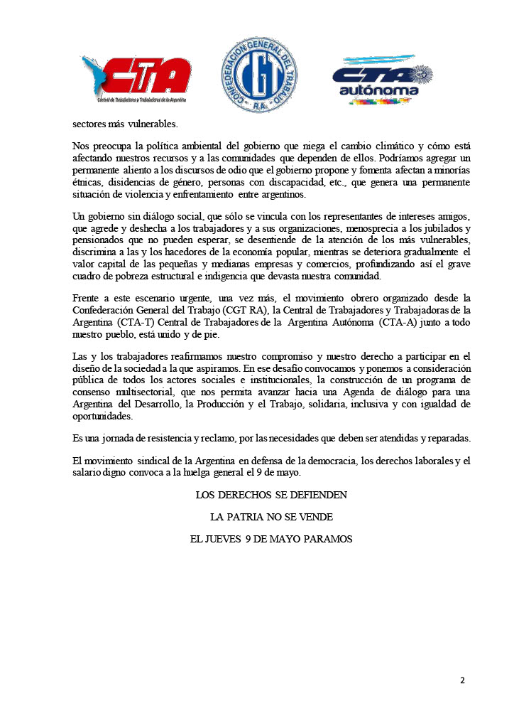 Solidarizamos con nuestros compañeros y compañeras de Argentina. Hoy enfrentan un arrollador embate de la derecha 'libertaria', causando una crisis social y económica sin precedentes en nuestro hermano país. Estudiantes, pensionados, diversidades, trabajadores y trabajadoras ven…