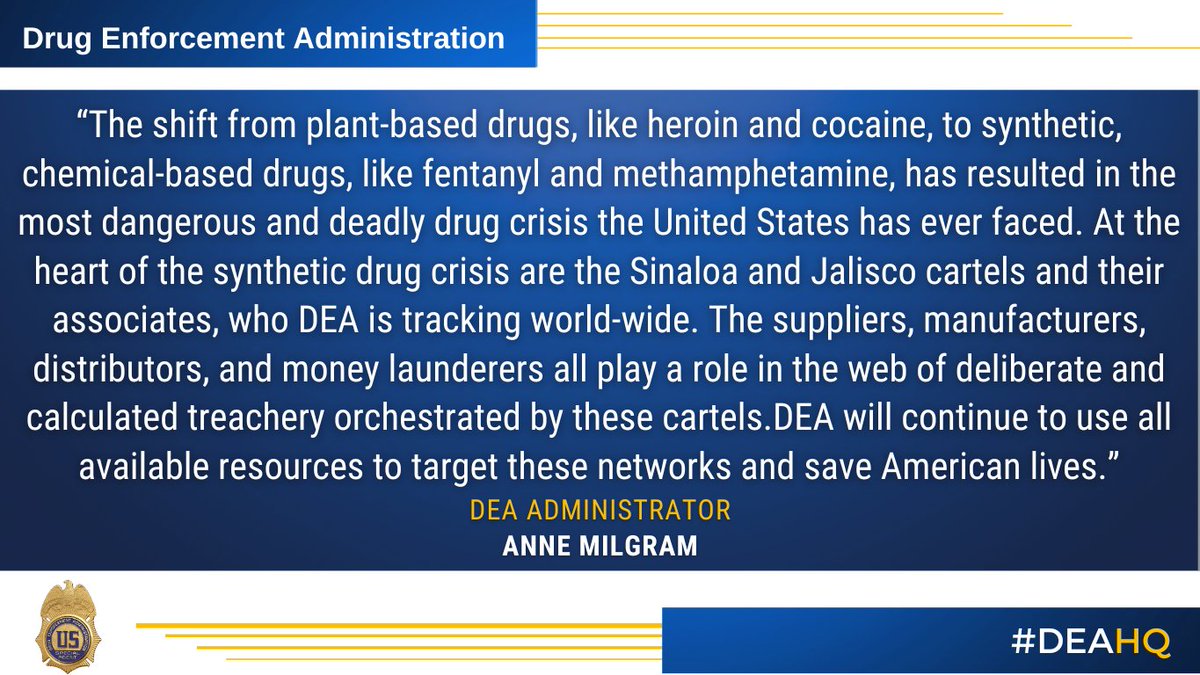 DEA Releases 2024 National Drug Threat Assessment. #NDTA2024 Learn more: dea.gov/press-releases…