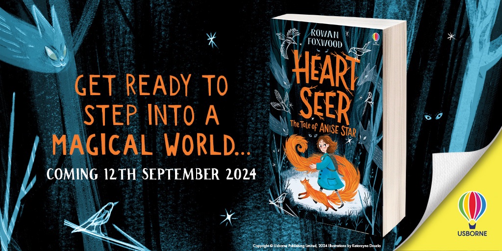 🚨PROOF COMPETITION🚨 For a chance to win a limited proof copy of Heartseer, follow @Usborne and @RowanFoxwood and retweet! UK only. Ends 13/5/24 at 6pm. Good luck 🤞