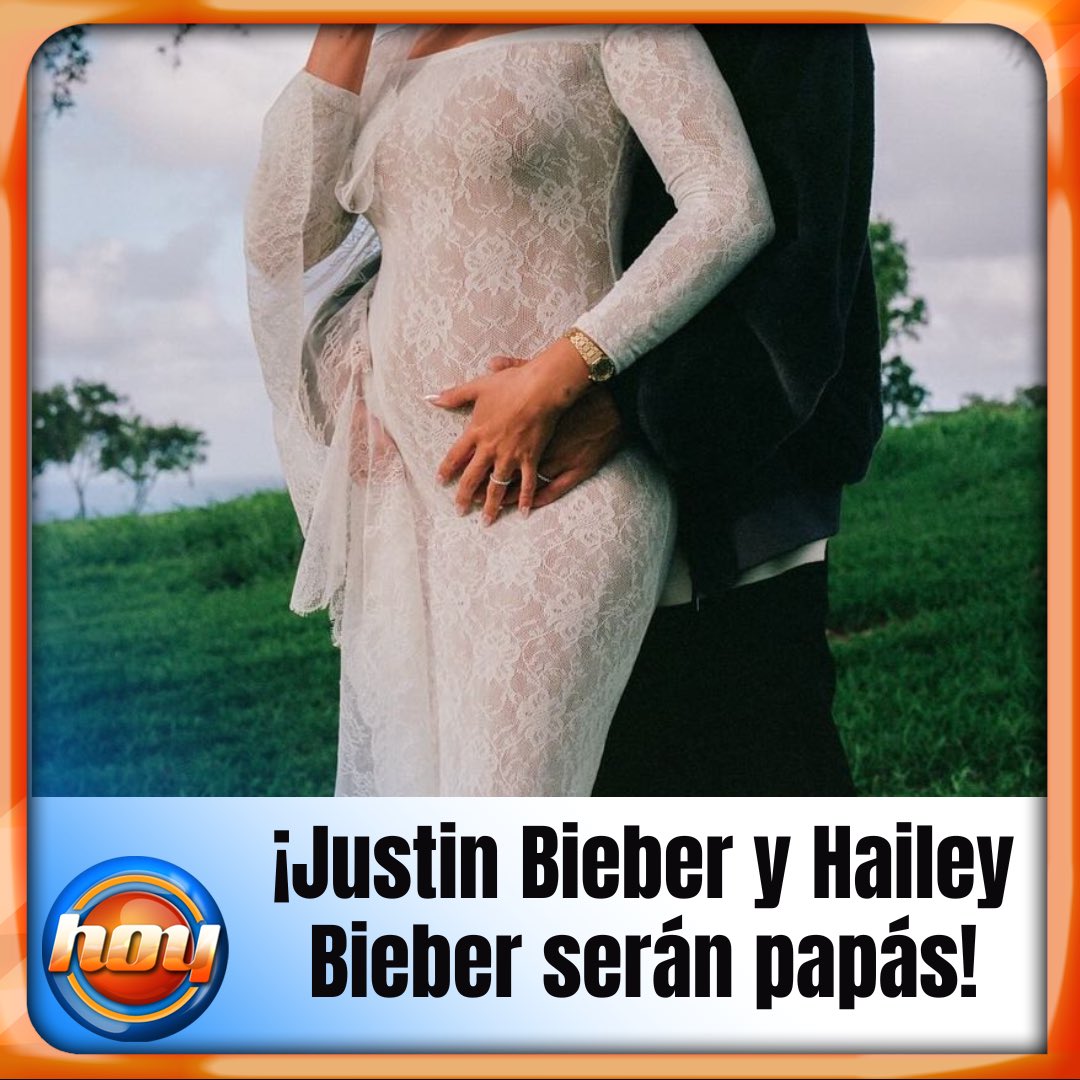 ¡Felicidades a los futuros papás! #JustinBieber #HaileyBieber