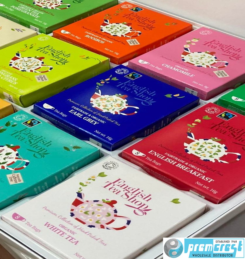 Discover the taste of true community with English Tea Shop! Join our tea-loving community for a sip of positivity and prosperity today! 
#veganfood #organic