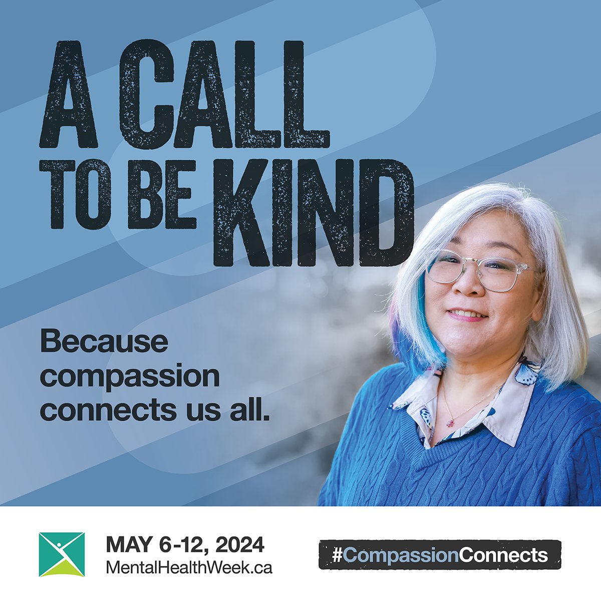 Life is full of ups and downs. By recognizing this shared experience, we start to feel how #CompassionConnects. Learn more and get involved during #MentalHealthWeek at mentalhealthweek.ca.