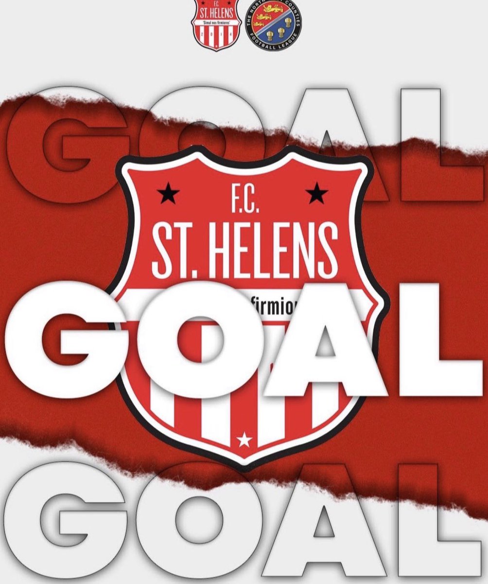 GOOOOOAAAAAALLLLLL !!

Connor Spiers right at the start of the second half !!!

FC St Helens 2 Winstanley St Aidans 1

#UpTheStripes 🔴⚪️