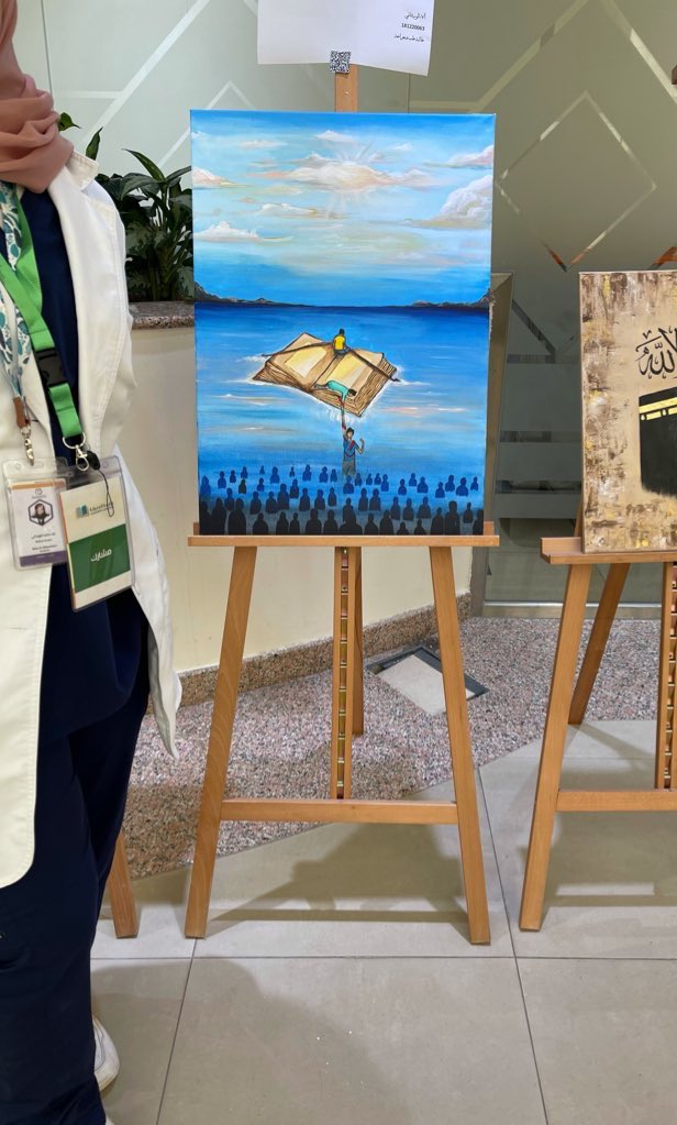 AxxlI9's tweet photo. I'm very happy and proud to be a part of the organizing team, and wonderful Student Talent Exhibition of the 3rd Scientific Research Day (2024) at AlMaarefa University ✨
The creativity, skill and enthusiasm of the students today, were an inspiration! 🤍 #Research_day @AlMaarefa https://t.co/slGC5CbDkt