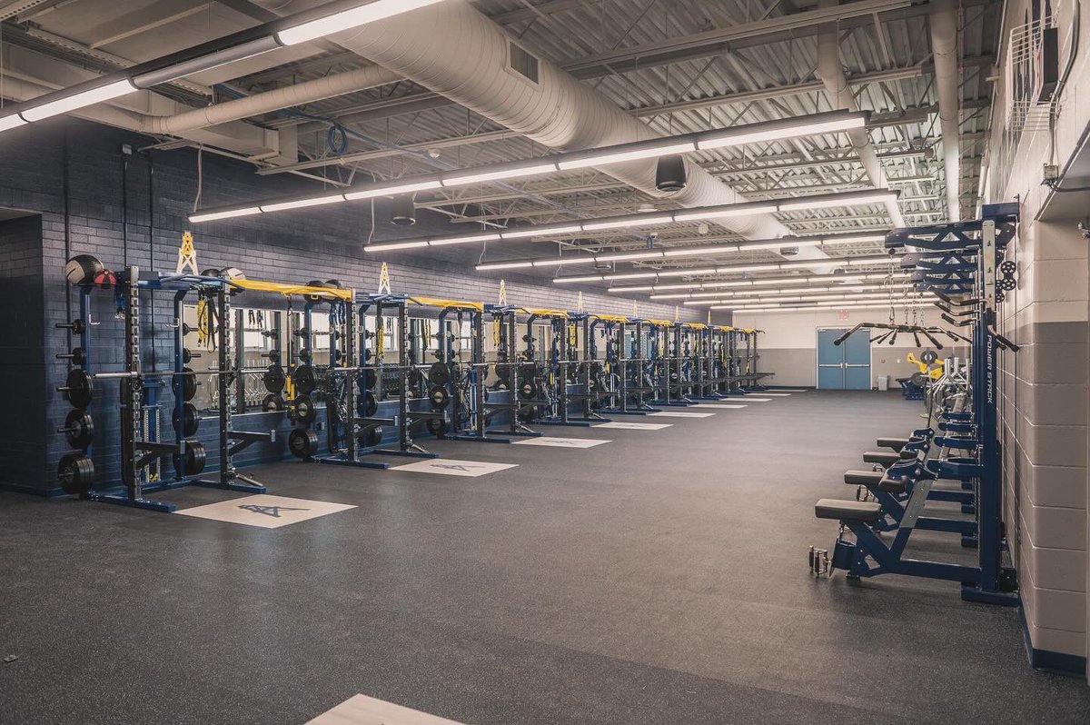 New weight room for Mount Pleasant High School, MI📍😏