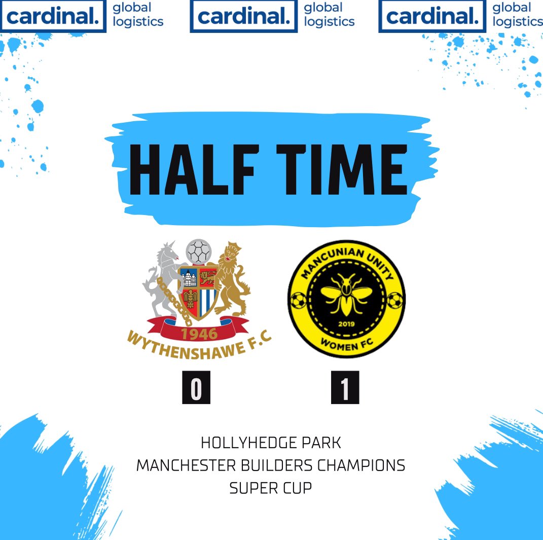 We trail at the break

#UpTheAmmies