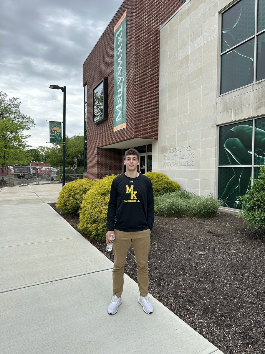 Had a great time at Marywood University today. Thank you @CoachJSho for showing me around.