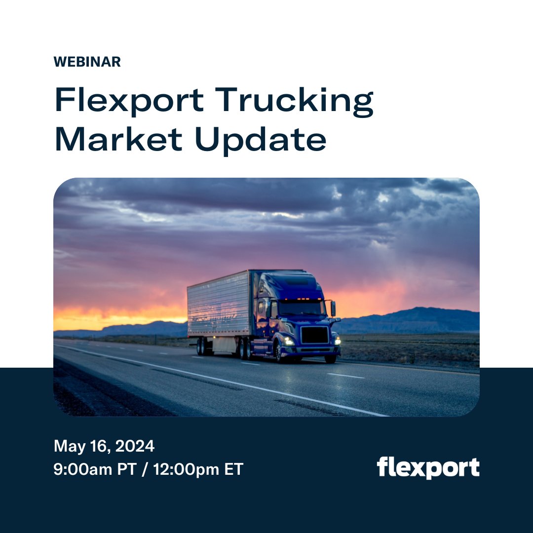 Join us for a timely webinar about the current trucking market and what to expect for the remainder of 2024. Learn about U.S. trends, carrier supply & demand, and more.🚚 Save Your Spot: flx.to/51624-truck-wbn