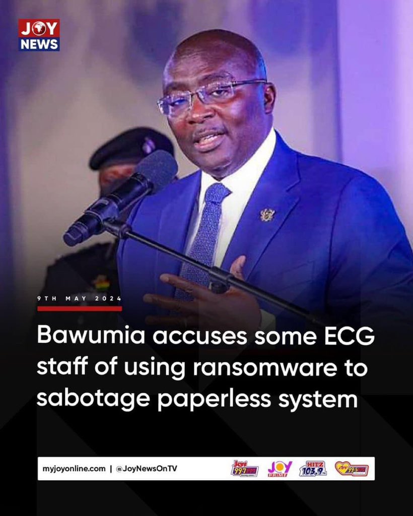 Rubbish. Totally ridiculous. Some of us know firsthand how you gave that lucrative deal to HUBTEL despite the fact that ECG already had a payment platform at no cost. Hubtel is now in charge of all government payment platforms? What is your relationship with that company and