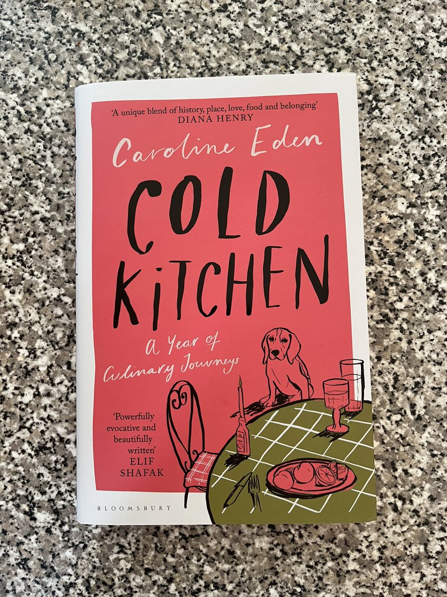 What an absolute treat to be given this as a gift this evening!🤗📕 ‘Cold Kitchen’ by @edentravels Hot off the press! Couldn’t be happier! Heading to @StanfordsTravel next week to hear all about it in her talk with @Olia_Hercules I shall take it with me ✍️🤞 @BloomsburyBooks
