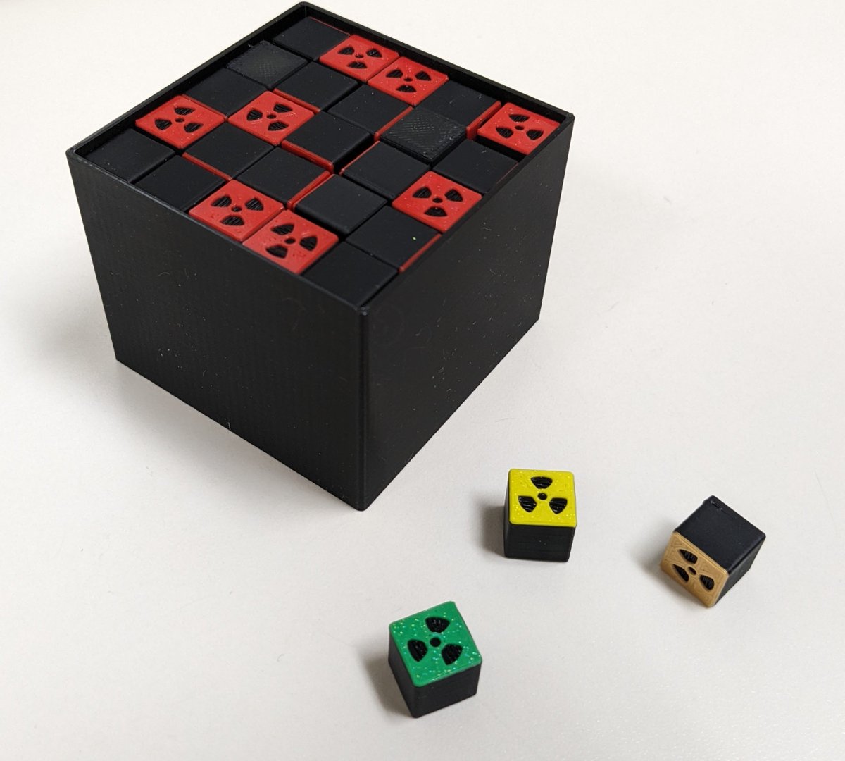 cossettej's tweet image. New Blog Post and 3D Print Project! Investigating half-life with a new &quot;Radioactive&quot; Dice lab.

passionatelycurioussci.weebly.com/blog/radioacti…

Students roll and re-roll sets of 100 dice that &quot;decay&quot; when the colored face is up and make a graph that allows them to estimate the half-life of the dice. ☢️