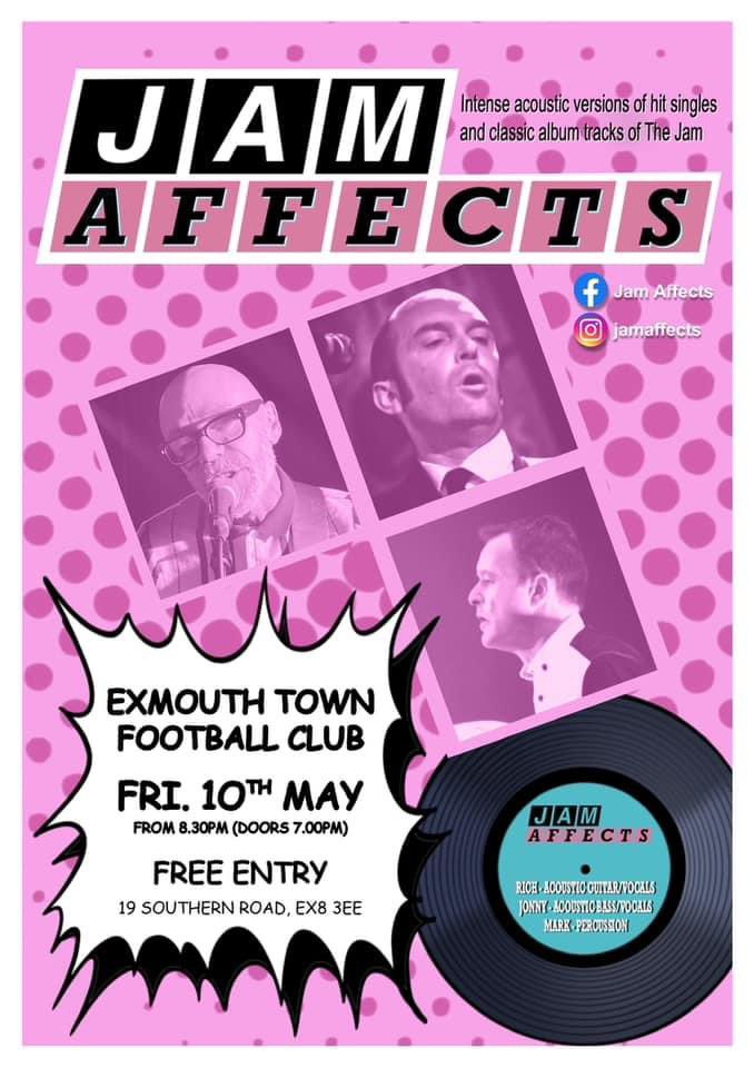 LIVE MUSIC TOMORROW 🎤🎸 Make sure to join us at the club tomorrow, as we have a free gig from Jam Affects! With some (hopefully) lovely weather, and free music, what’s not to like 🤩 #UTT