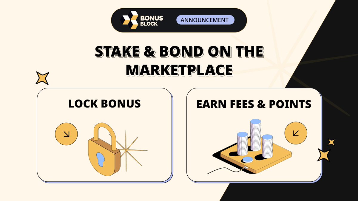 🟨Good news for all stakers, bonders and on-chain holders of old $BONUS! You can bond and stake again: app.bonusblock.io/dashboard/bonus Check your wallet, using new $BONUS ca: 0xFe7c0AF60e52dDf05C0F5F89CBf89758a45F6928 (Base chain) If you were bonding, staking, or holding an old
