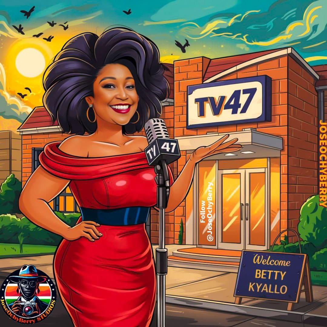 Hayawi hayawi huwa✅ Kesho 9pm pale @tv47news I can't wait! #ThisFridayWithBetty Love this creative art by @Joseochyberry ❤️