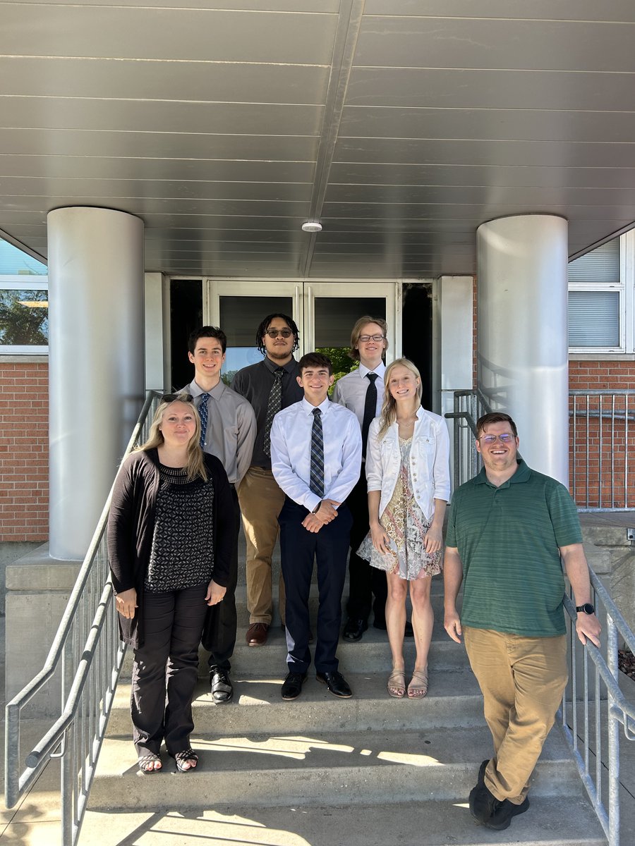 Great job by Nicholas, Anna, Ryan, Jeromy, & Mario sharing insights from their internship. They blended civil, mechanical, and electrical engineering on projects involving water, power, and design. Thanks to @WeAreOlsson for the guidance and opportunities!